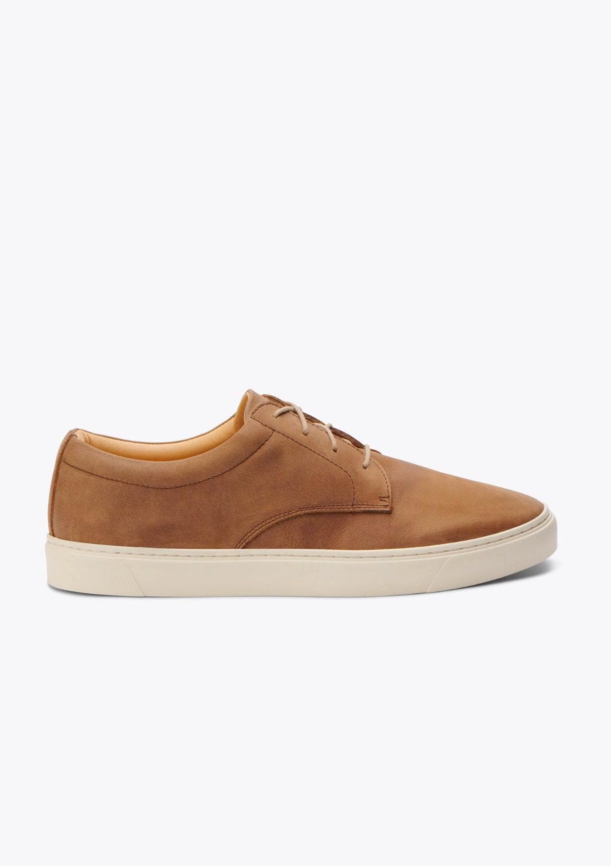 Nisolo Everyday Low Top Sneaker - Tobacco