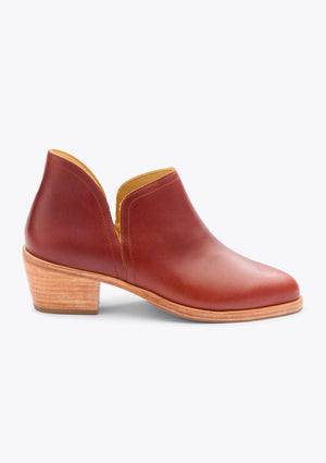 Nisolo Everyday Ankle Bootie - Brandy