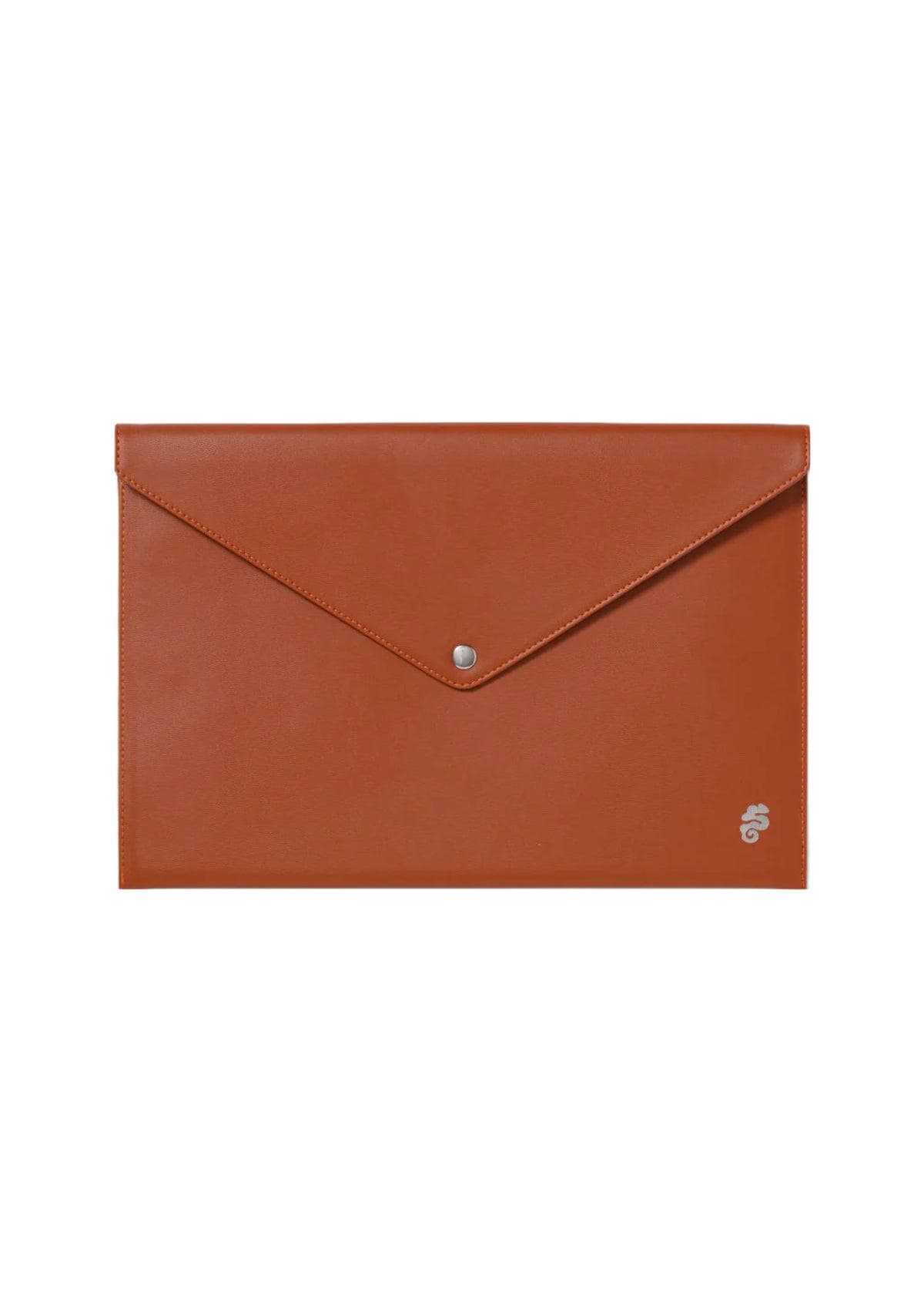 Sarelly Envelope Portalaptop - Brown