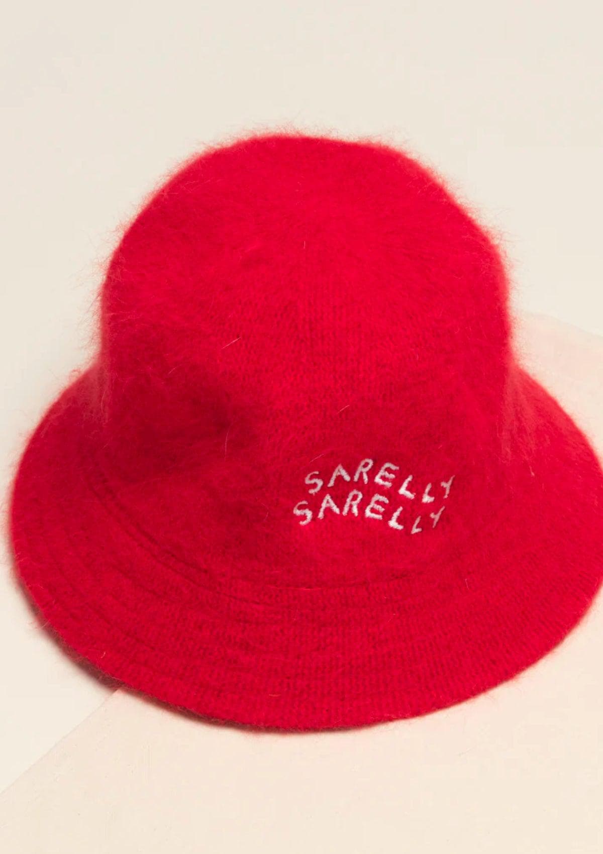 Sarelly Bucket Hat - Red