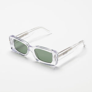 Miami Sunglasses - Transparent con mica negra