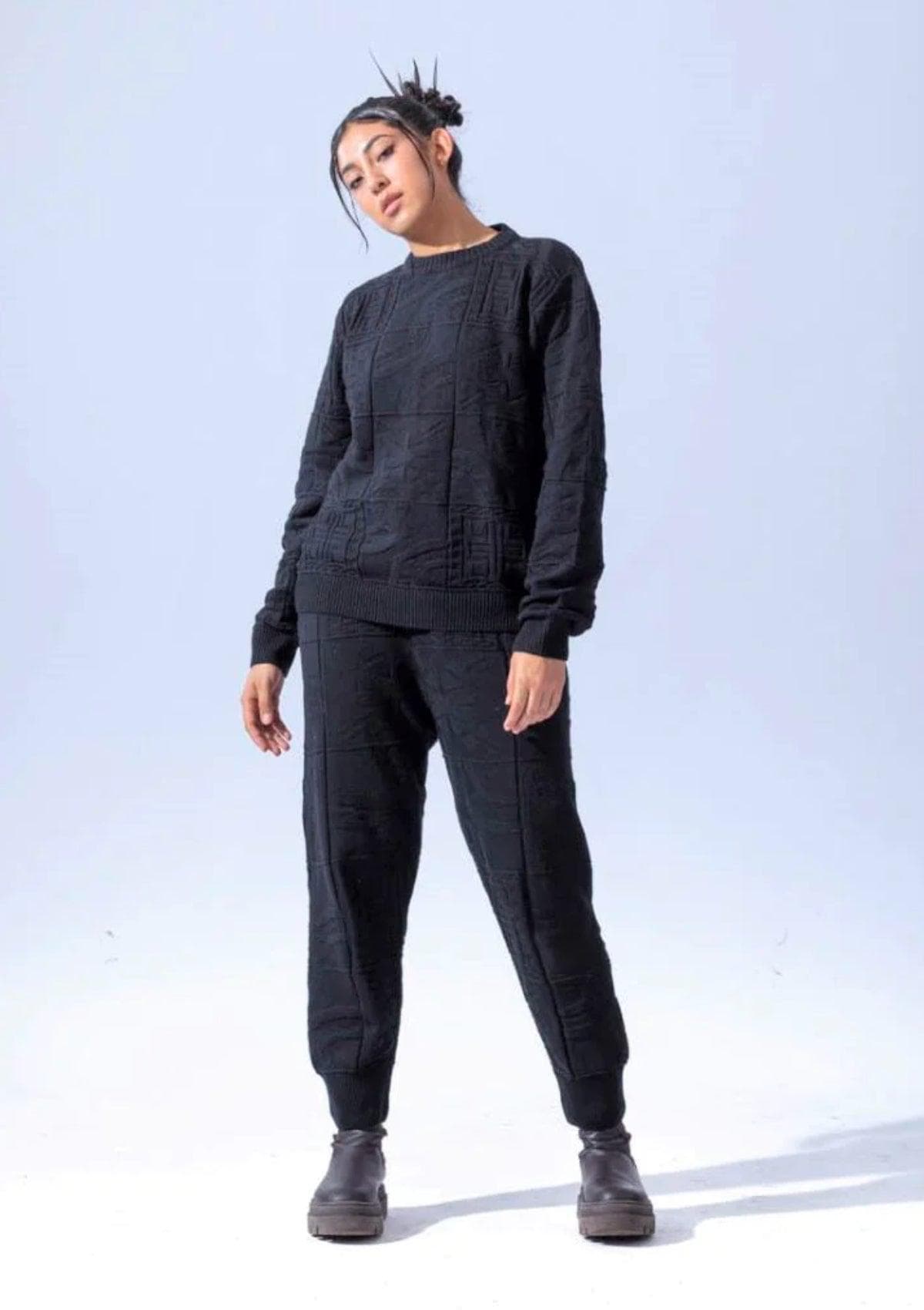 Sarelly Talavera Knit Pullover - Black