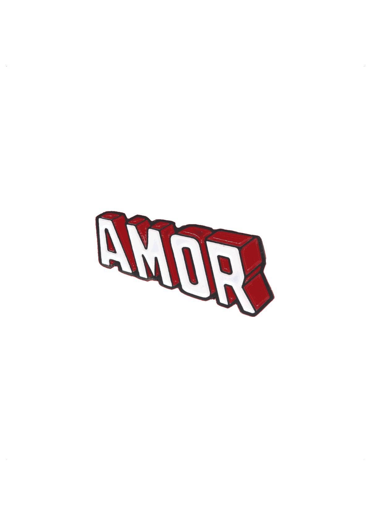 The Darks Amor Pin - Red